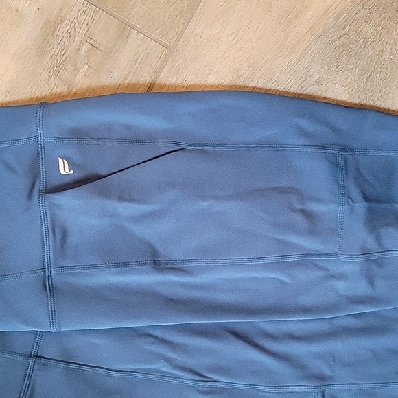 Fabletics Trinity Motion365® HW Utility Legging in teal (Storm Slate), M - Picture 3 of 7